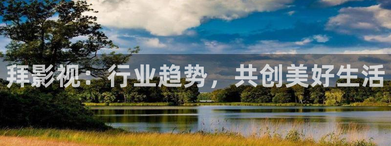 電影紅葉：拜影視：行業趨勢，共創美好生活